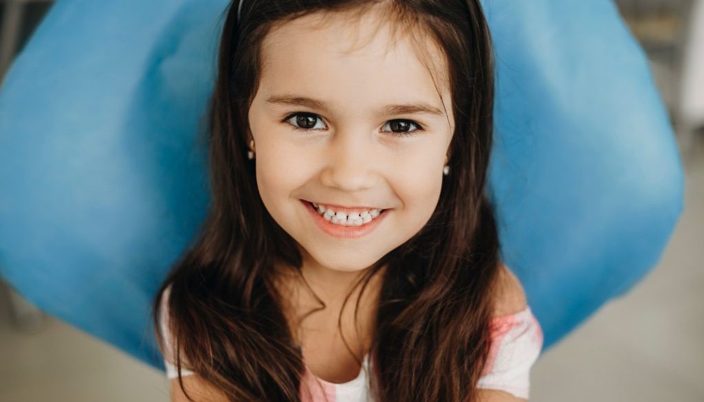 Portrait,Of,A,Lovely,Little,Girl,Sitting,In,A,Pediatric